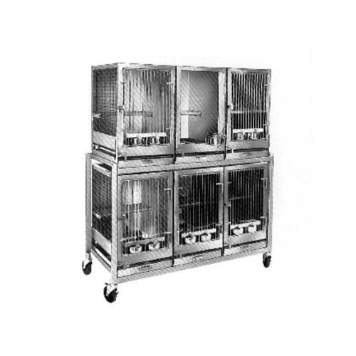 Клетка для исследований на животных для кошек - LAB PRODUCTS - модульная / два уровня