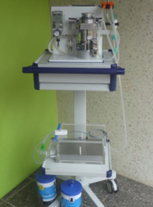 Тележка для анестезии - ITD OC.1785.902 - Rothacher Medical - для медикамента / с выдвижным ящиком / мобильная