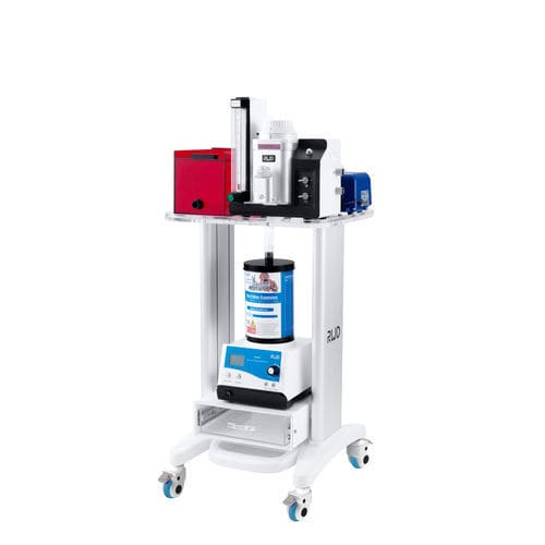 Ветеринарная установка для анестезии для исследования животных - R510-T  - Rothacher Medical - на тележке