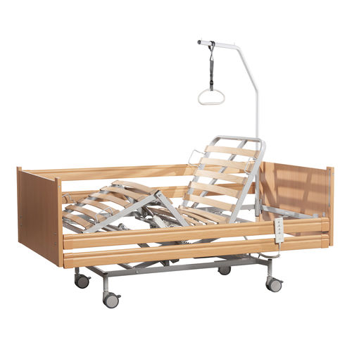Медицинская кровать - Curadorm Comfort - ISKO Koch GmbH - для обслуживания пациентов на дому / для стационаров / электрическая