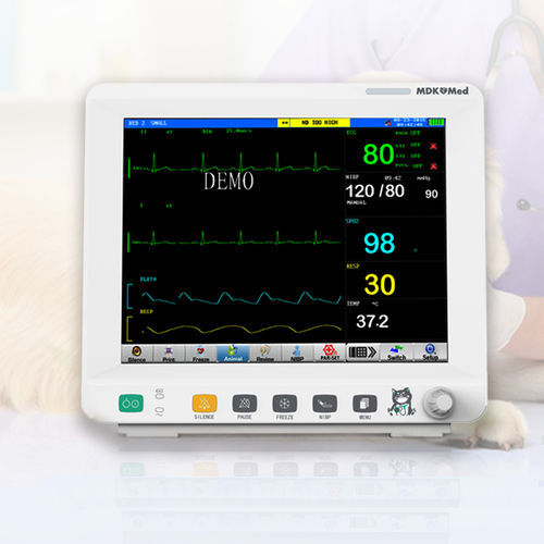 Ветеринарный многопараметрический монитор пациента - KB12D Vet - Lianying Medical Technology - компактный / для ЭКГ / RESP