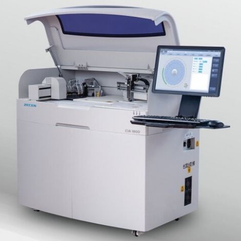 Полностью автоматизированный иммуноанализатор - CIA1800 - Jiangsu Zecen Biotech Co., Ltd - для клинической диагностики / хемолюминесцентный / напольный