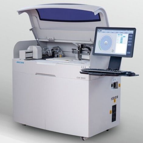 Полностью автоматизированный иммуноанализатор - CIA1800 PLUS - Jiangsu Zecen Biotech Co., Ltd - для клинической диагностики / хемолюминесцентный / напольный