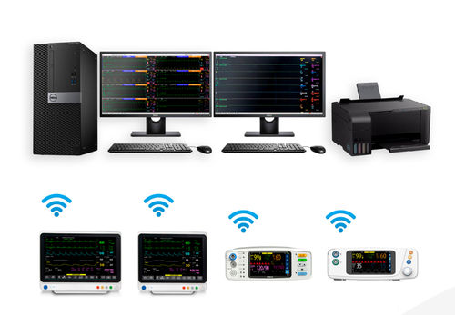 Система наблюдения пациент - CMS - Shenzhen Witleaf Medical Electronics - неонатальной интенсивной терапии / ветеринарная / для акушерского обслуживания