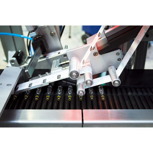 Этикетировочная машина для флакона - RML series - b+b Automations- und Steuerungstechnik GmbH - для фармацевтической промышленности / автоматическая