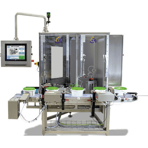 Этикетировочная машина для контейнеров - VEE series - b+b Automations- und Steuerungstechnik GmbH - автоматическая