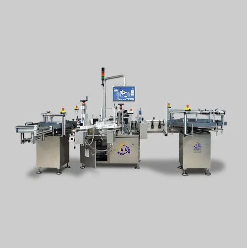 Этикетировочная машина для бутылок - VRM series - b+b Automations- und Steuerungstechnik GmbH - для флакона / автоматическая