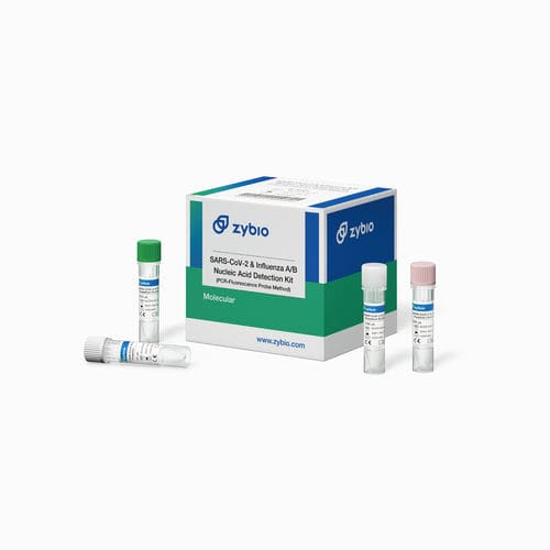 Набор для теста на инфекционные заболевания - zybio Inc. - гриппа А / гриппа В / назофарингеальный