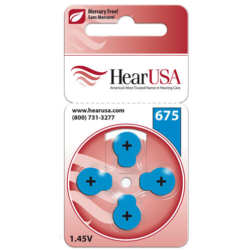 Аккумулятор для слуховых аппаратов - HSA67540 - HearUSA