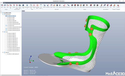 Программное обеспечение для разработки - MediACE3D - RealDimension Inc. - для захвата / для печати 3D / FAO