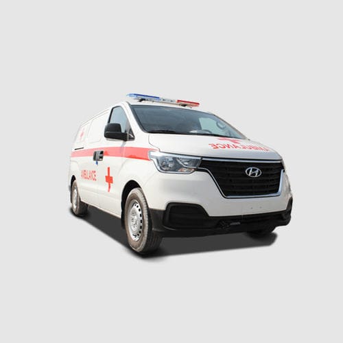 Машина скорой помощи фургон - Hyundai H1 - Abronn - 4x4 / с 4 носилками / с кислородной терапией