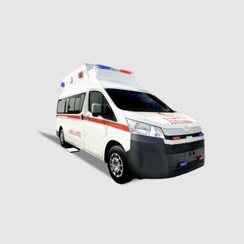 Машина скорой помощи фургон - Toyota Hiace Extended Roof - Abronn - с 4 носилками / с кислородной терапией / дизельная