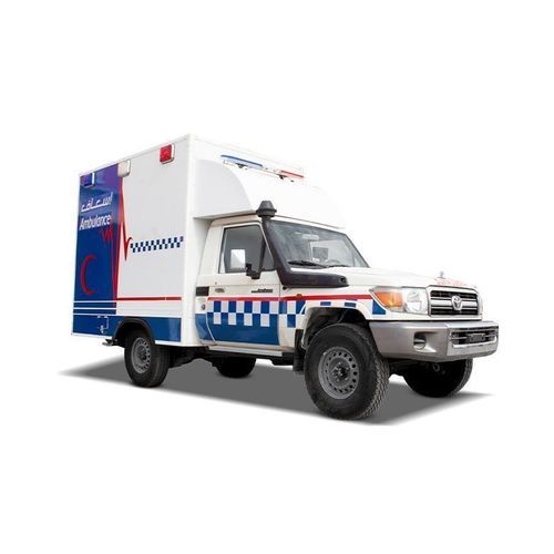 Машина скорой помощи для интенсивной терапии - Toyota Land Cruiser - Abronn - для перевода пациента / с отсеком / с 4 носилками