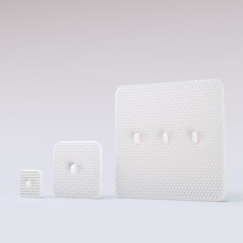 Черепная тканевая матрица - TnR Mesh TSI - T&R Biofab - поликапролактон (PCL) / рассасывающаяся