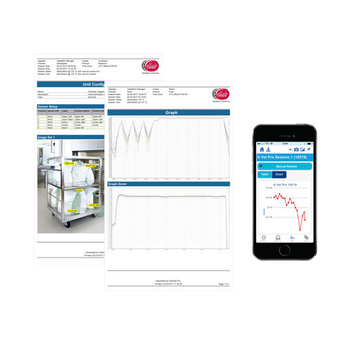 Программное обеспечение для утверждения - ValSuite®  - Ellab Validation & Monitoring Solutions - для анализа / для составления отчетности / для мониторинга