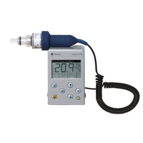 Тестер для кислорода - QualityMon O2 - DEHAS Medical Systems - для использования в медицине / автоматический / цифровой