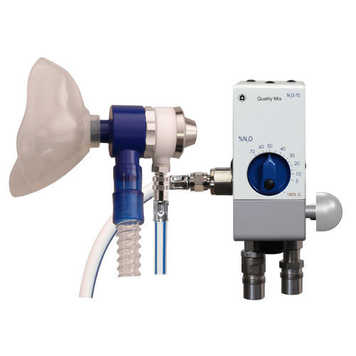 Газовый смеситель для анестезии - QualityMIX N2O 70 - DEHAS Medical Systems - O2 / N2O / расходометрической трубкой