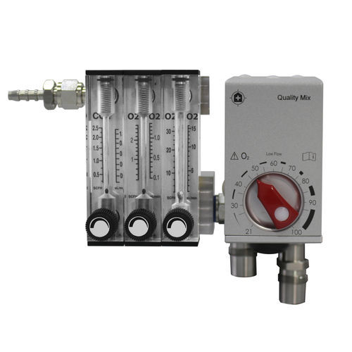 Газовый смеситель для кислорода - QualityMix Combi II - DEHAS Medical Systems - медицинский / респираторный / воздушный