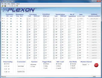 Программное обеспечение для контроля - PlexStim™ - Plexon Inc - для приобретения / для исследований / для лабораторий