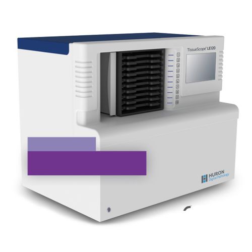 Цифровой преобразователь предметных стекол для микроскопа - TissueScope™ LE120 - Huron Digital Pathology - автоматический / со светлым фоном / компактный