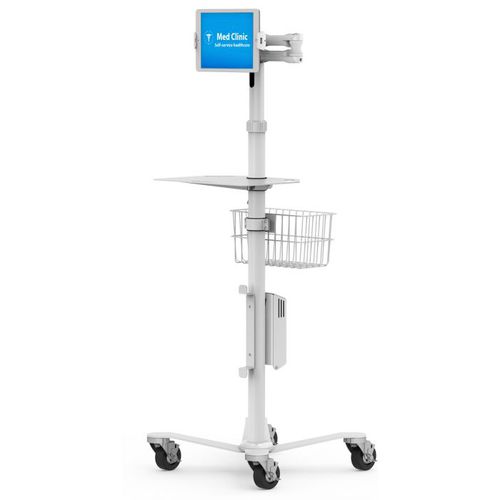 Шарнирный кронштейн - Universal Medical Rolling Cart - Rise Freedom Extended Cling - Maclocks / Compulocks - с регулируемой высотой / для монитора / медицинский