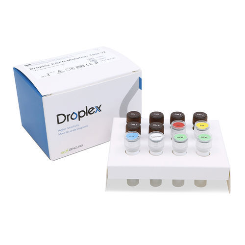 Набор для теста на мутации гена EGFR - Droplex v2 - Gencurix - на рак легких / для генетических мутаций / для онкологии