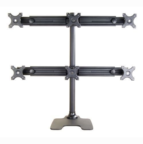 Наклонный кронштейн - 6490B - Diwei Industrial Co., Ltd. - с регулируемой высотой / для монитора / самонесущий