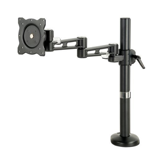 Шарнирный кронштейн - 70 series - Diwei Industrial Co., Ltd. - с регулируемой высотой / для монитора / напольный