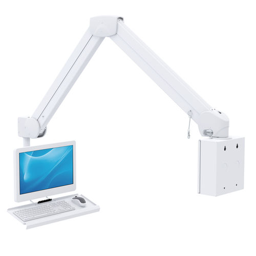Шарнирный кронштейн - 980CA-2 - Diwei Industrial Co., Ltd. - наклонный / с регулируемой высотой / для ЖК-мониторов