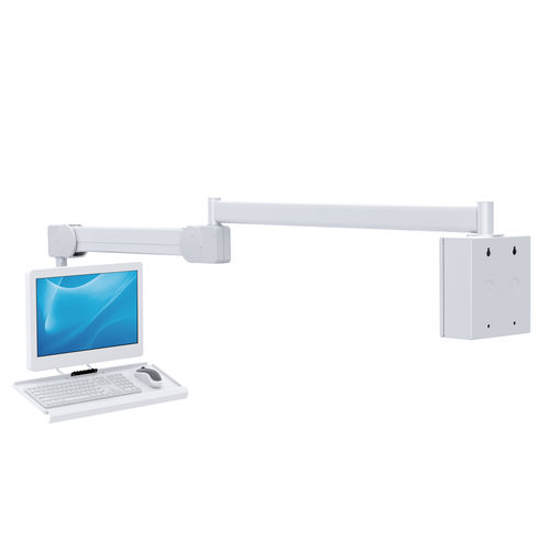 Наклонный кронштейн - 981CA-2 - Diwei Industrial Co., Ltd. - с регулируемой высотой / складной / для ЖК-мониторов