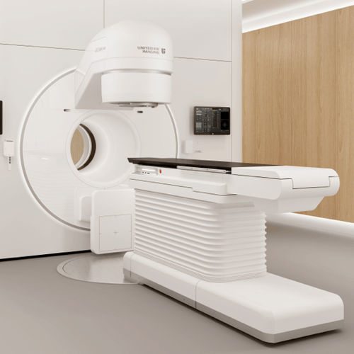Линейный ускоритель радиотерапия под визуальным контролем - uRT-linac 506c - Shanghai United Imaging - с роботизированным координатным столом / со встроенным рентгеновским сканером / с многолепестковым коллиматором (МЛК)
