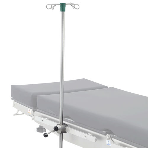 Стойка для сыворотки 4 крюка - OT60.06 - Inspital Medical Technology - с регулируемой высотой / из нержавеющей стали