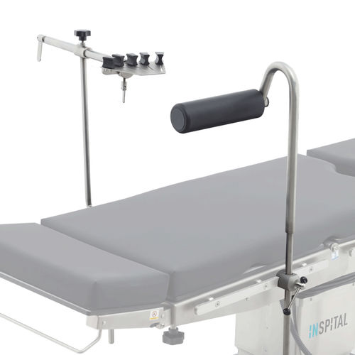 Опора для кисти для операционного стола - Weinberger - Inspital Medical Technology - регулируемая / из нержавеющей стали