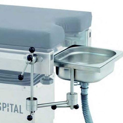 Подставка под медицинский лоток на операционном столе - OT60.12 - Inspital Medical Technology - из нержавеющей стали