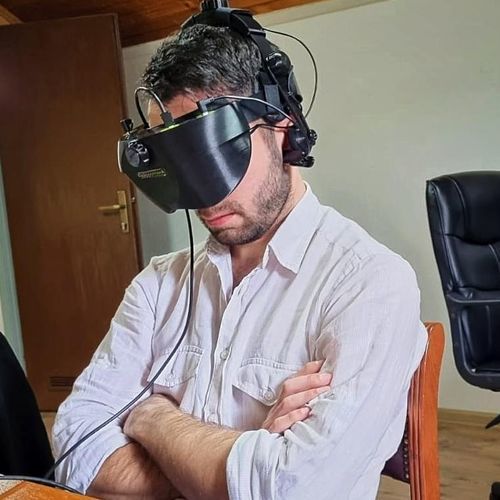 Иммерсивное очки виртуальной реальности -  NeuroOptima - ZARYA - для когнитивной реабилитации / для снятия тревожности / для борьбы с депрессией