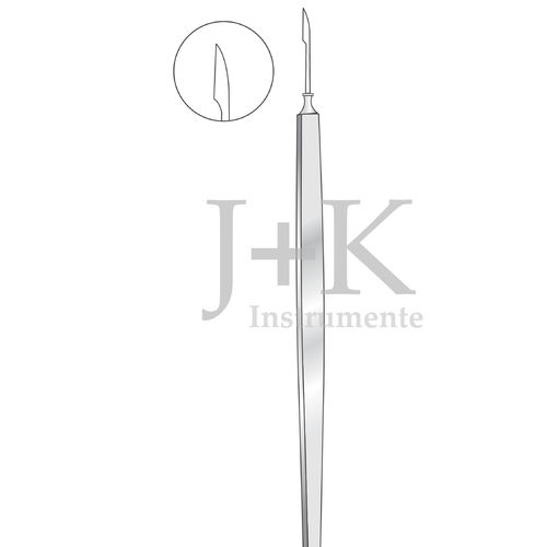 Офтальмологический скальпель -   (E1-1057) - J+K Chirurgische Instrumente