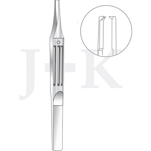 Микрозажим для офтальмологии - E3-3059,3060 - J+K Chirurgische Instrumente - для наложения швов / прямой / из нержавеющей стали