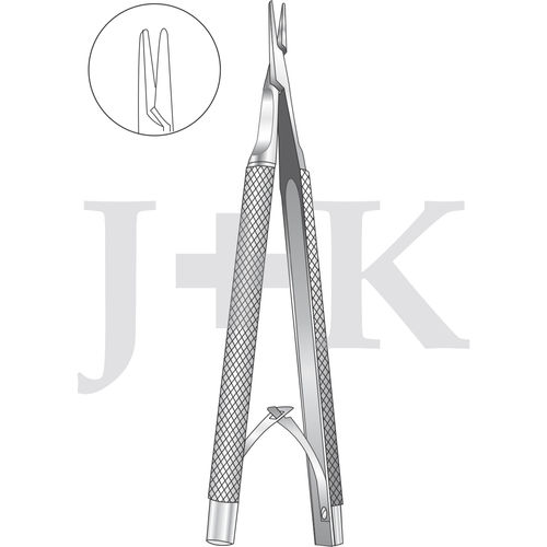 Иглодержатель для офтальмологической хирургии - Castroviejo Needle Holder - J+K Chirurgische Instrumente - Кастровьехо / из карбида вольфрама