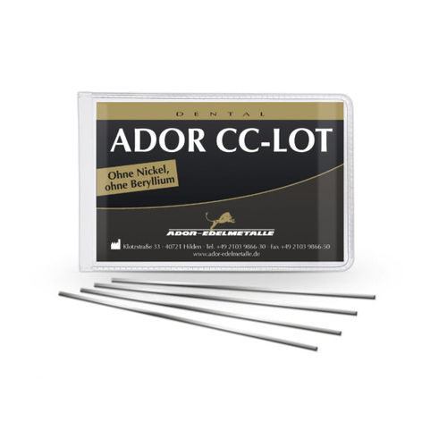 Стоматологический материал из металла - ADORBOND CC - Ador-Edelmetalle GmbH - из сплава / литьевой