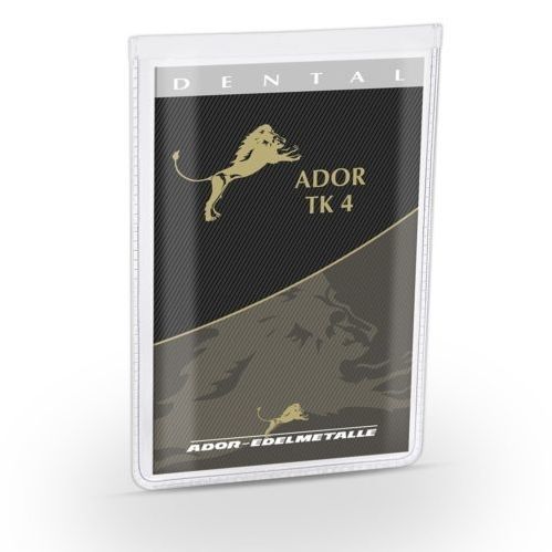 Стоматологический материал из сплава - Ador TK4 - Ador-Edelmetalle GmbH - для стоматологических вкладок / для стоматологических накладок / литьевой