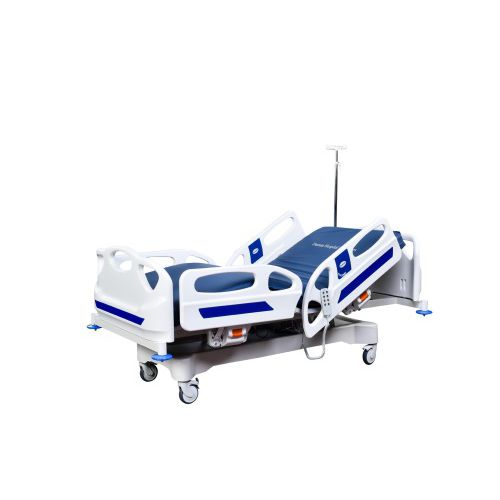 Кровать для больниц - AD-1255 - DUMAN HOSPITAL FURNITURE - электрическая / на роликах / 4 секции