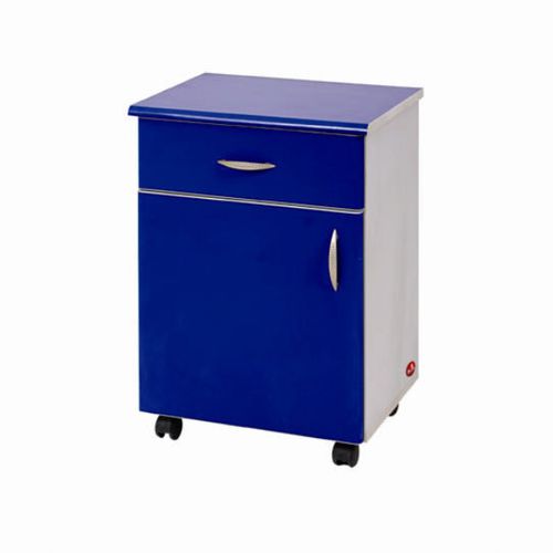 Прикроватный столик на роликах - AD-259.F - DUMAN HOSPITAL FURNITURE - с выдвижными ящиками