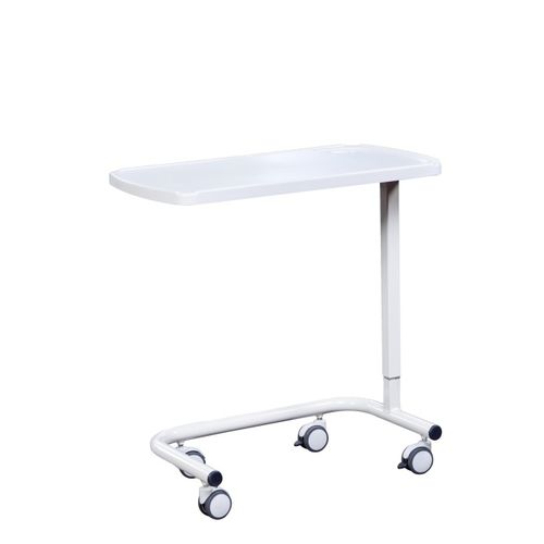 Прикроватный столик с ручным приводом - AD-170.UP - DUMAN HOSPITAL FURNITURE - на роликах / с регулируемой высотой