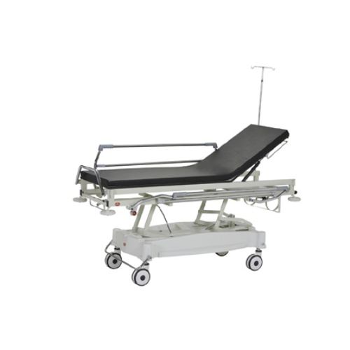 Транспортная тележка-каталка - AD-227.K - DUMAN HOSPITAL FURNITURE - ручная / с регулируемой спинкой / 2 секции