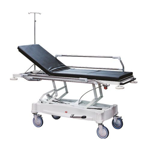 Транспортная тележка-каталка - AD-227.G2 - DUMAN HOSPITAL FURNITURE - ручная / с регулируемой высотой / с регулируемой спинкой