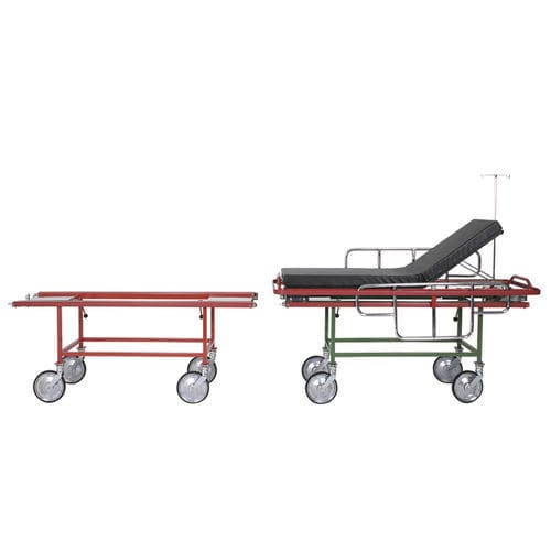 Тележка-каталка для трансфера пациента - AD-227.F  - DUMAN HOSPITAL FURNITURE - ручная / с регулируемой спинкой / 2 секции