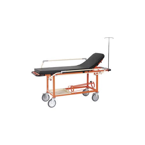 Тележка-каталка для трансфера пациента - AD-227.E1  - DUMAN HOSPITAL FURNITURE - ручная / с регулируемой спинкой / 2 секции