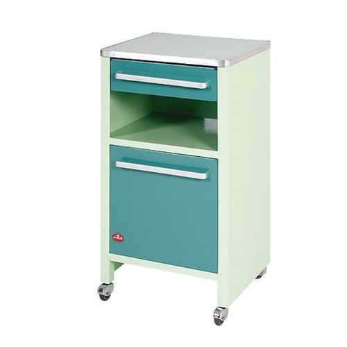 Прикроватный столик на роликах - AD-260.B - DUMAN HOSPITAL FURNITURE - с выдвижными ящиками