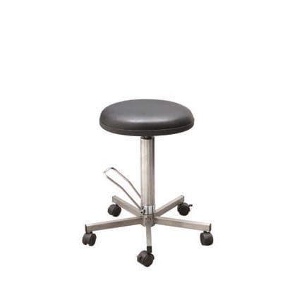 Табурет для учреждений здравоохранения - AD-261.H - DUMAN HOSPITAL FURNITURE - с регулируемой высотой / вращающийся / гидравлический