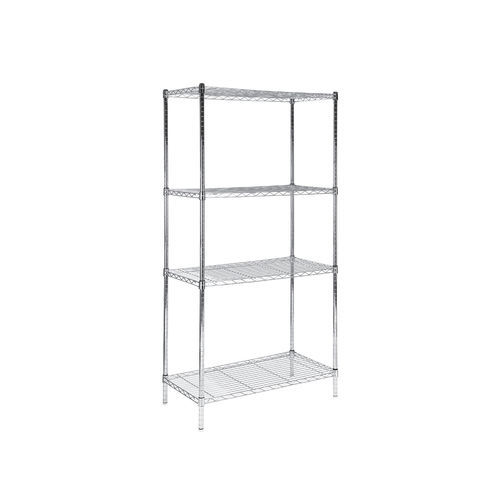 Стеллаж 4 уровня - AD-740.10 - DUMAN HOSPITAL FURNITURE - с открытой структурой / из нержавеющей стали